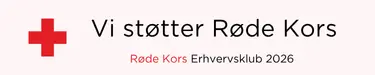 Vi støtter Røde Kors – Røde Kors Erhvervsklub 2026